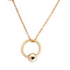 Colgante de oro de 18 kilates de la colección Amor de  Gramos de Amor
